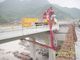 Dongfeng 6x4 Bucket Type Bridge Inspection Truck Under Bridge Depth 23.3m